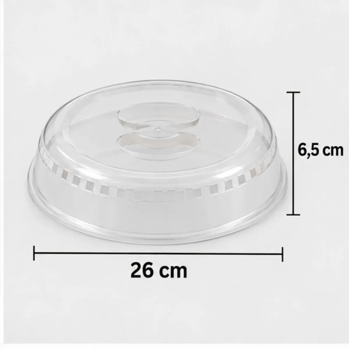 Tampa Protetora para Micro-ondas Antirrespingo 26cm