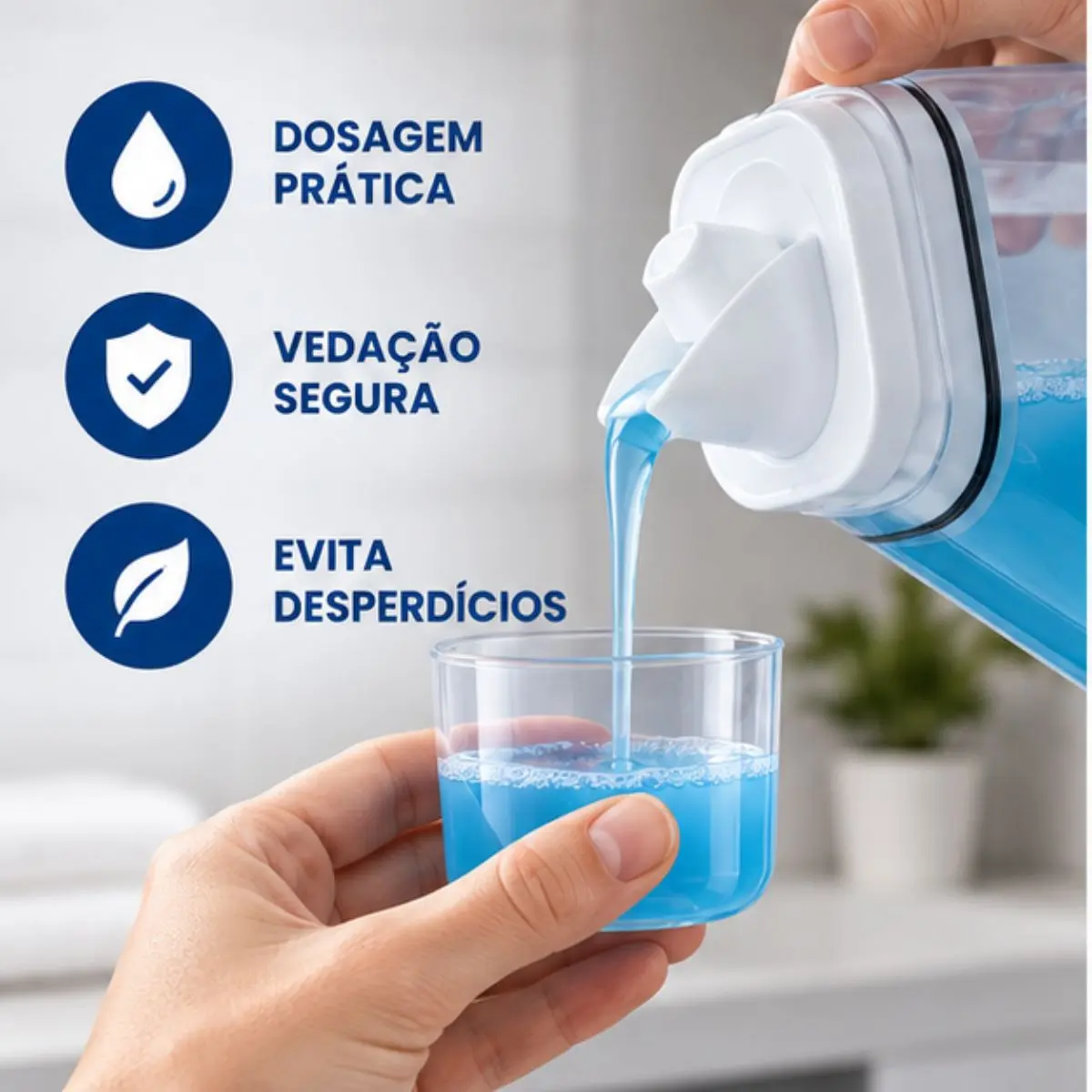 Dispenser para Sucos e Bebidas Flow Branco 1,5L