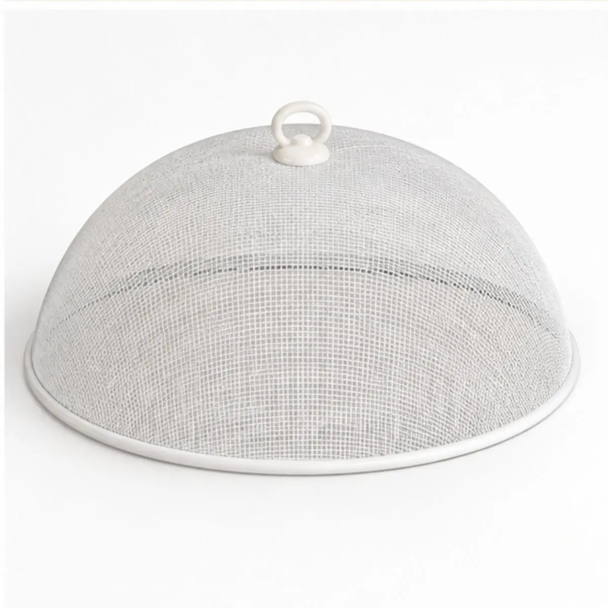 Tela Protetora para Alimentos em Metal Revestido Branca 35x13cm