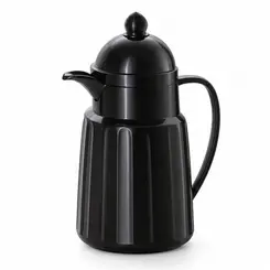 Garrafa Térmica de Plástico Essência Preta 300ml
