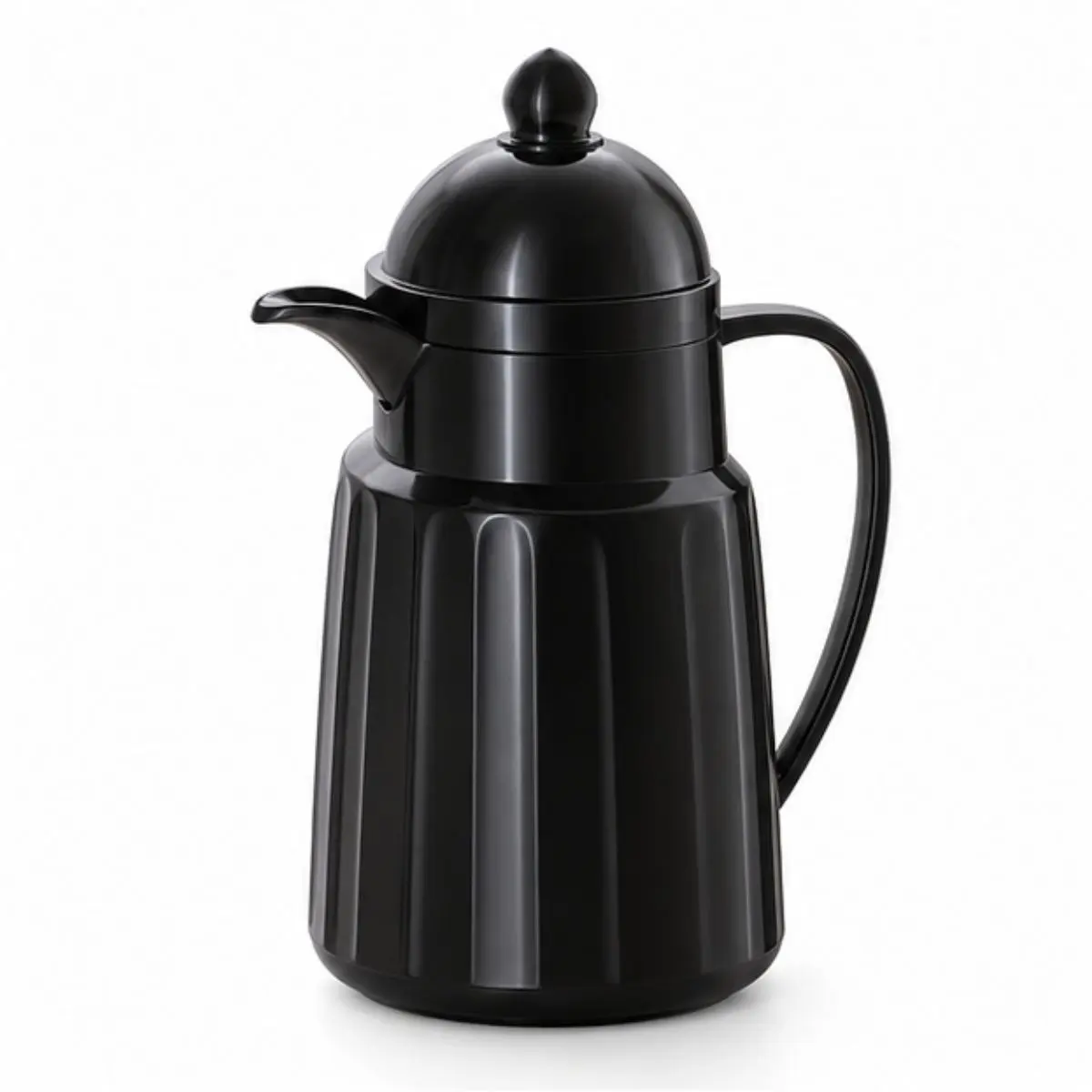 Garrafa Térmica de Plástico Essência Preta 300ml