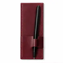 Bloco de Anotações Montana Bordô com Capa Decorativa 6 x 17 cm