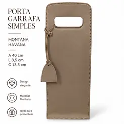 Porta-Garrafa Individual Montana Fendi com Alça 40 cm