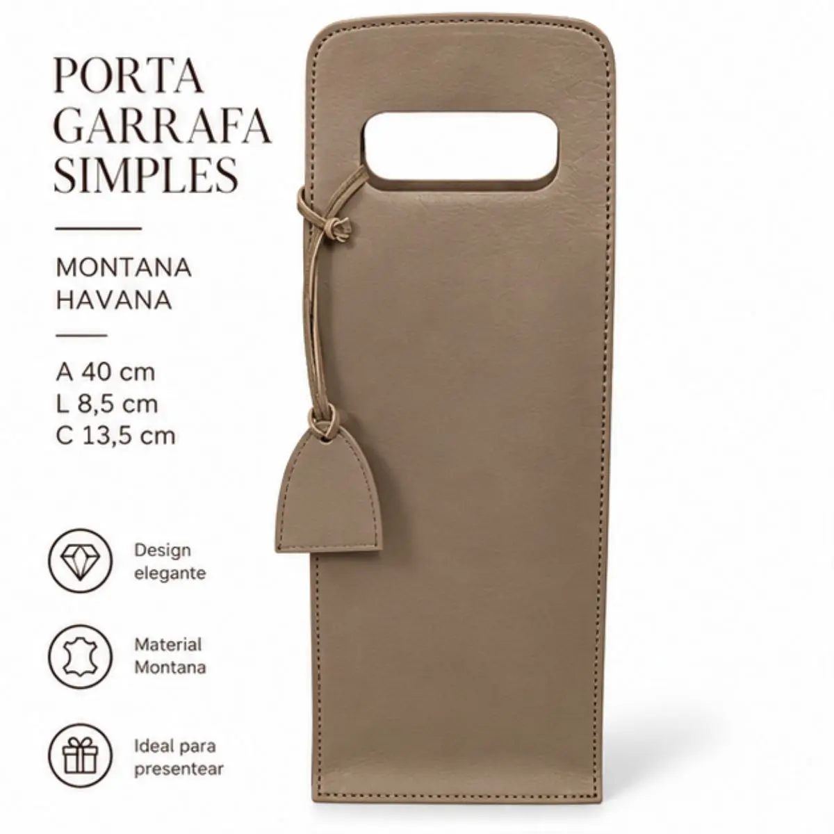 Porta-Garrafa Individual Montana Fendi com Alça 40 cm