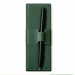 Bloco de Anotações Montana Verde-Musgo com Capa Decorativa 6x17cm