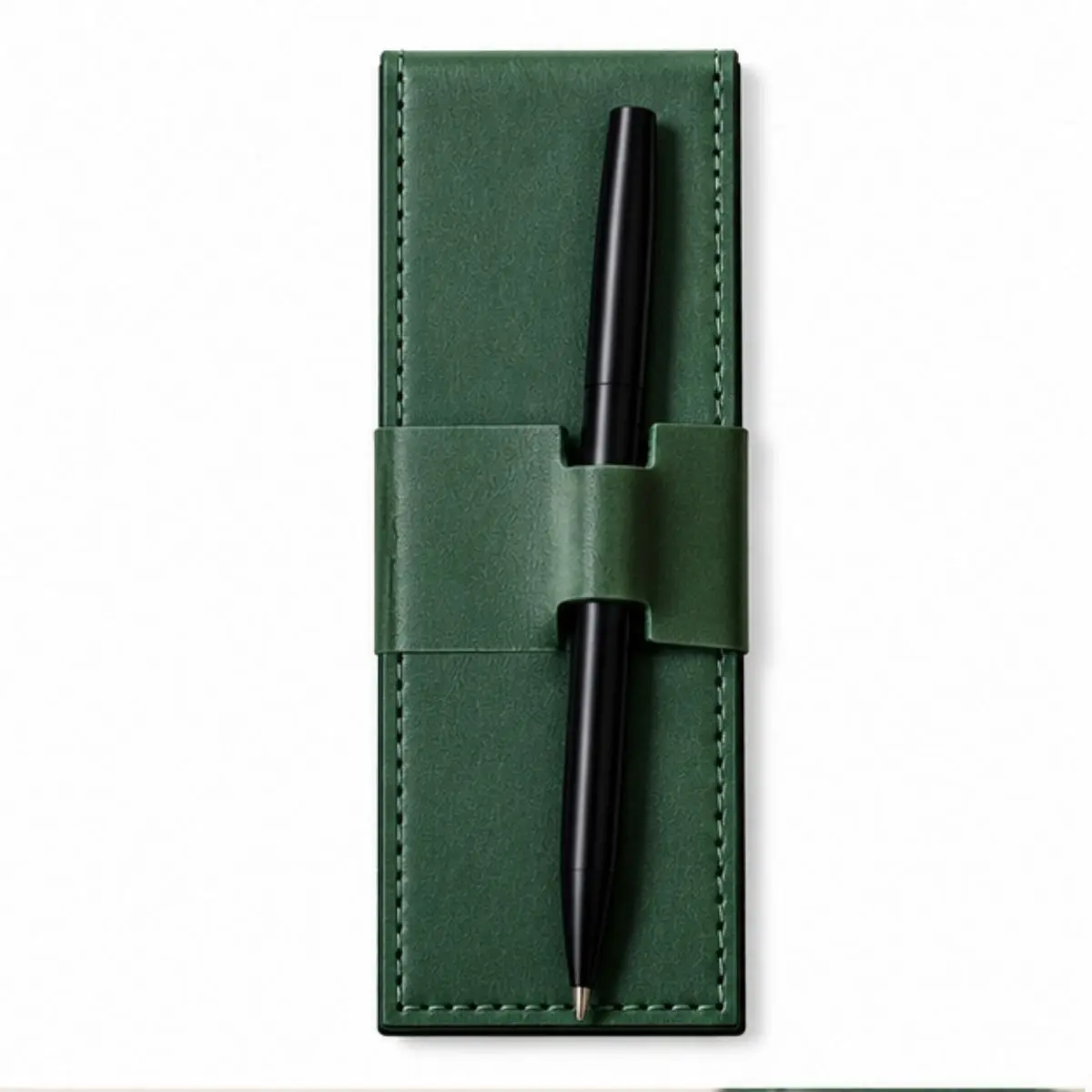 Bloco de Anotações Montana Verde-Musgo com Capa Decorativa 6x17cm